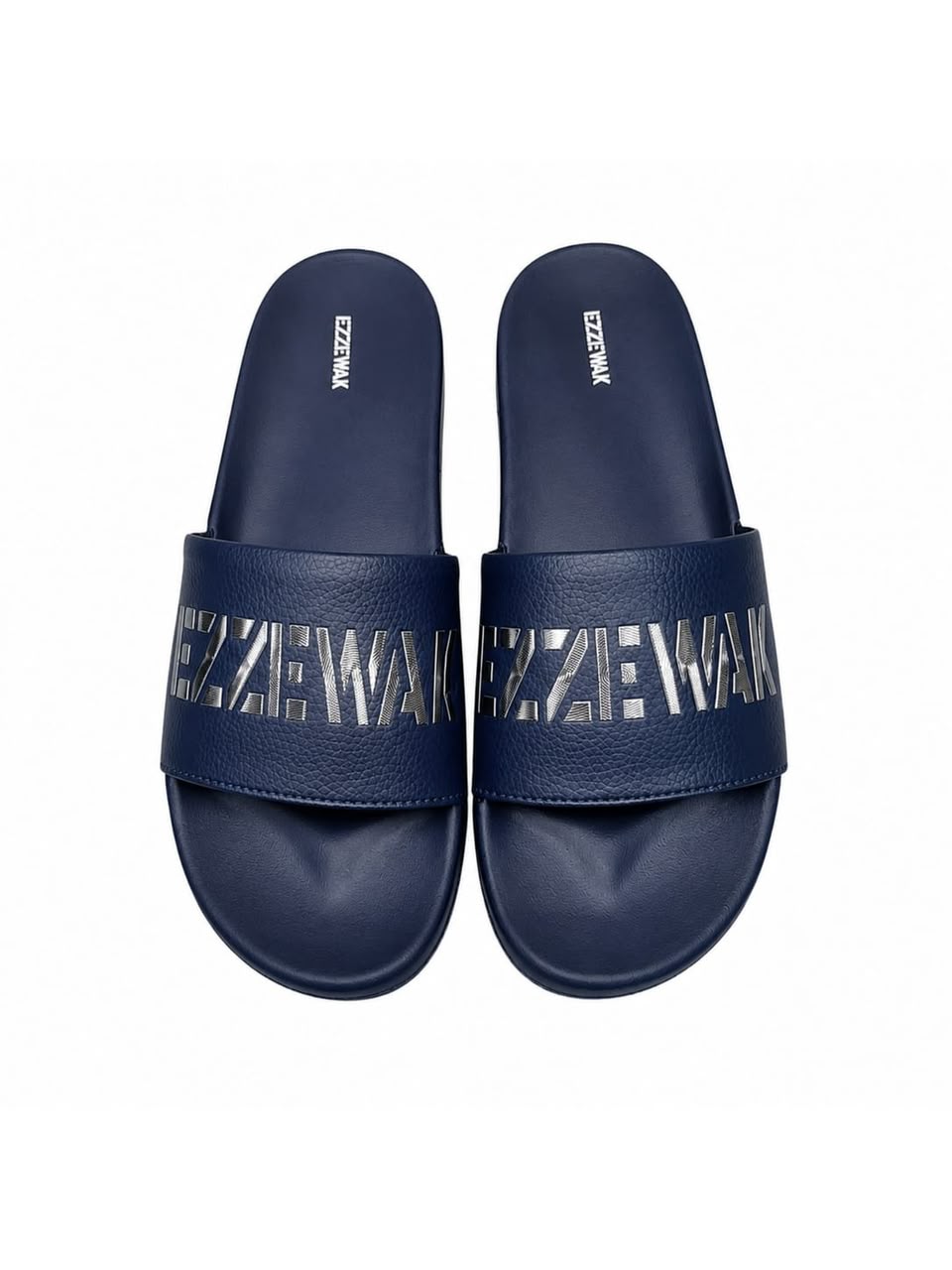 Casual Slide Sandals with EZZEWALK Letter Design
