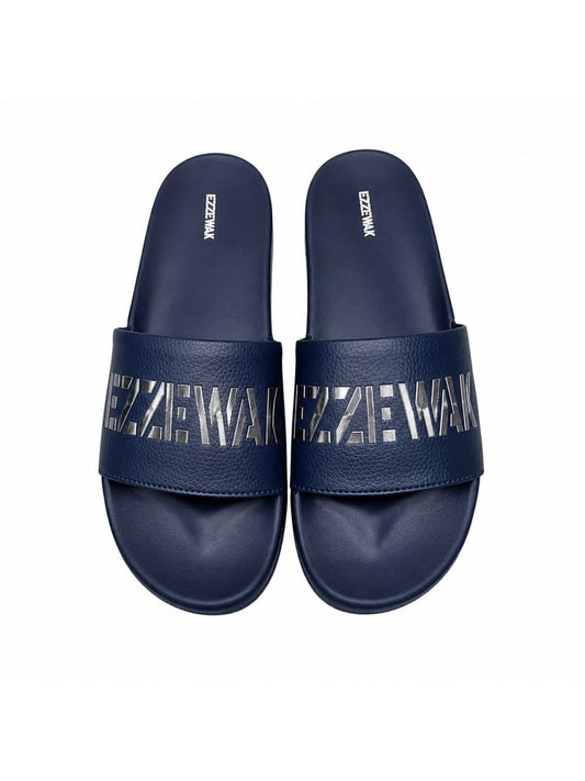 Casual Slide Sandals with EZZEWALK Letter Design