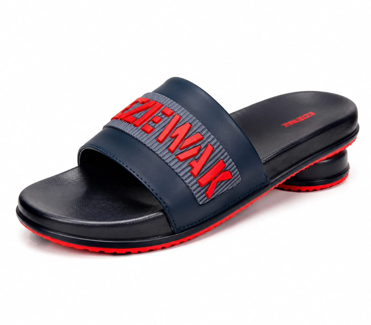 Casual Slide Sandals with EZZEWALK Letter Design
